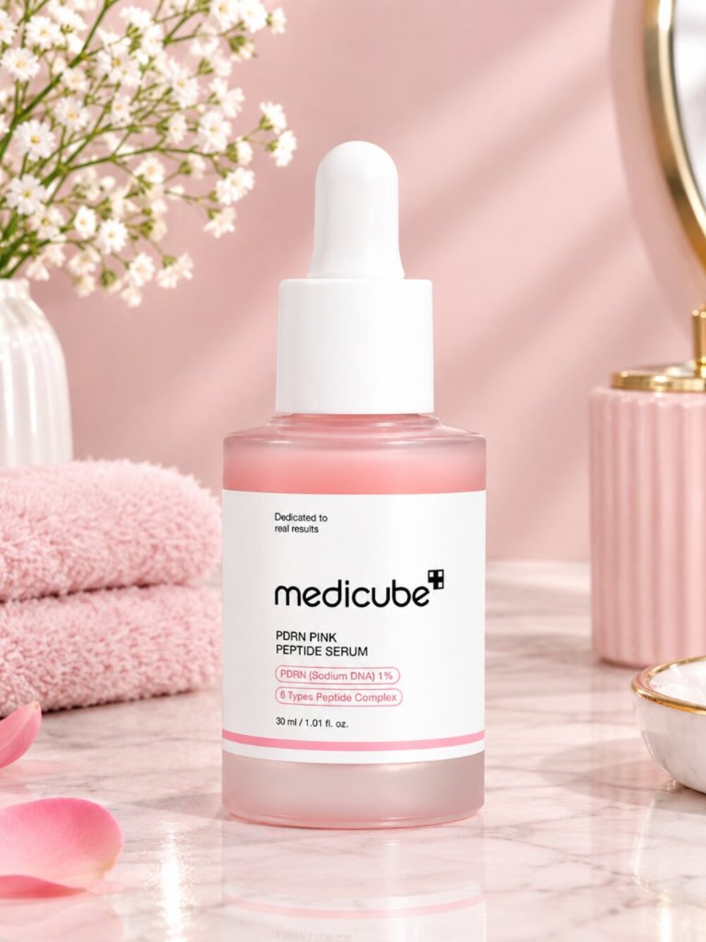 medicube PDRN Pink Peptide Serum with Salmon DNA
